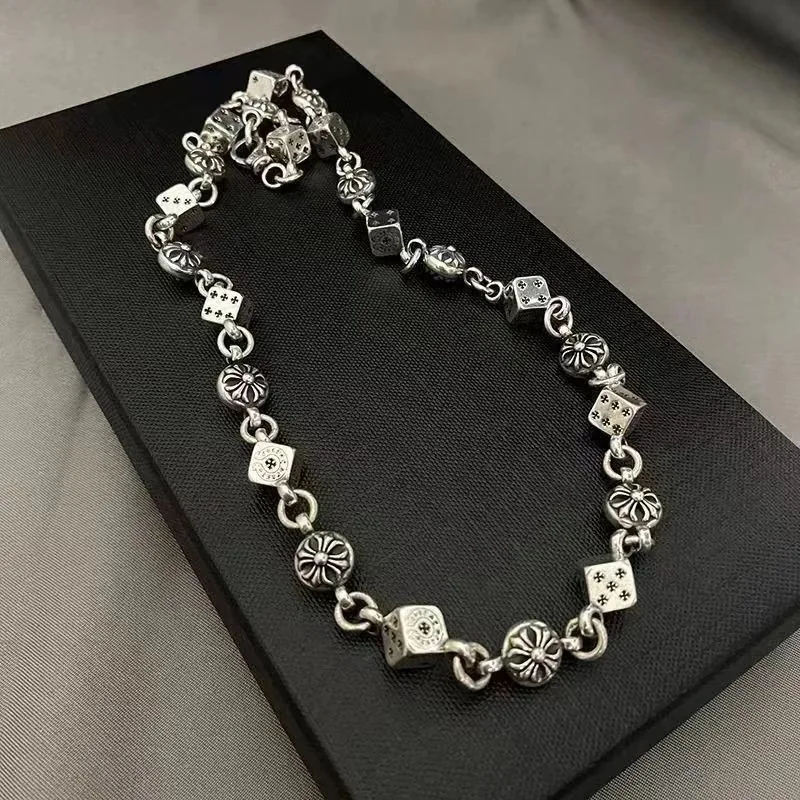 Seller listing image for Silver-tone cross waist chain
