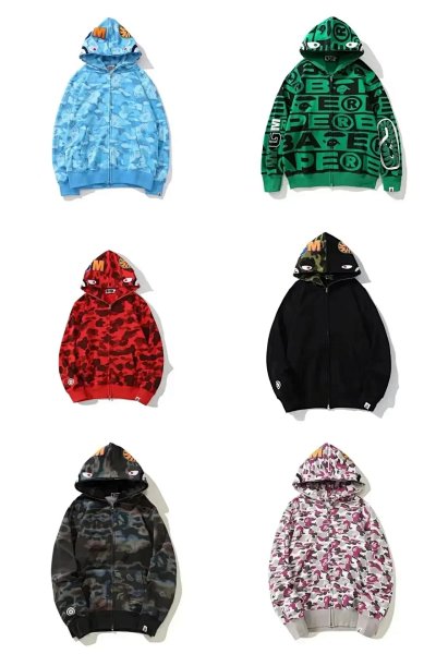 Seller listing image for Youth-edition camo zip hoodie