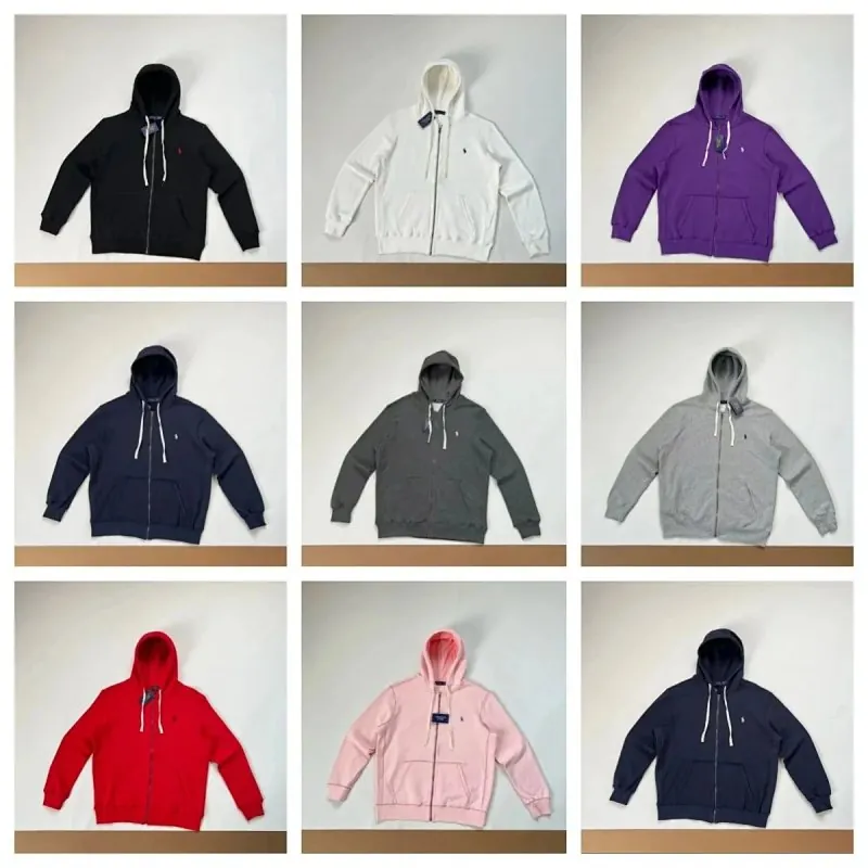 Seller listing image for Nine-colour full-zip hoodie