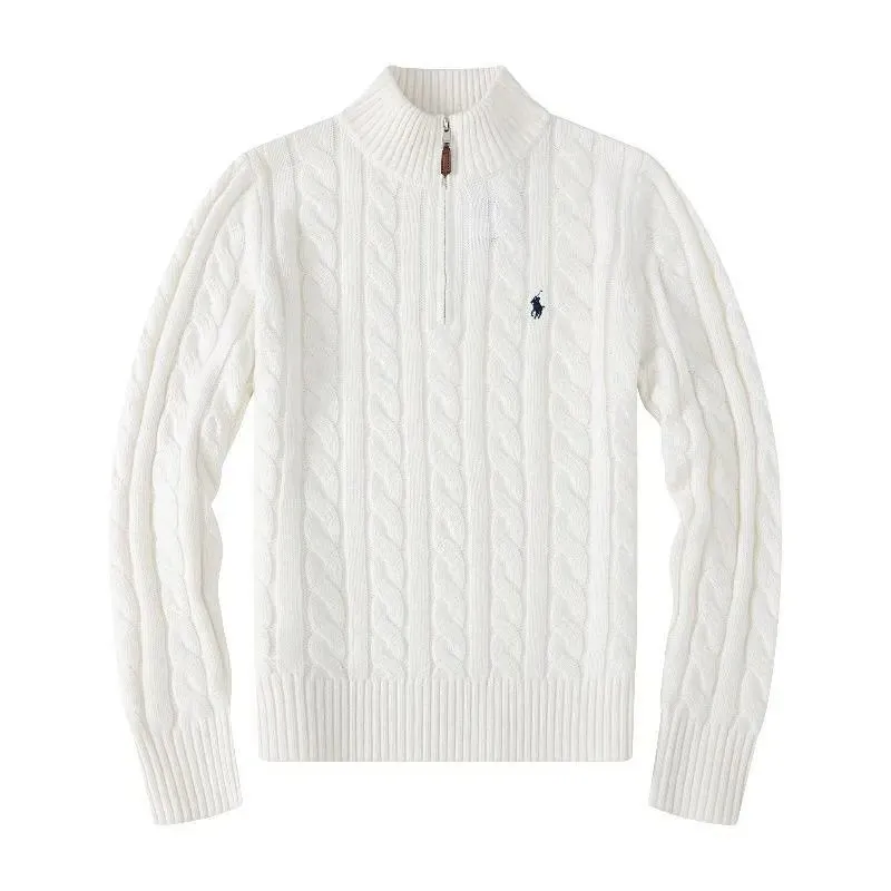 Seller listing image for Cable-knit quarter-zip